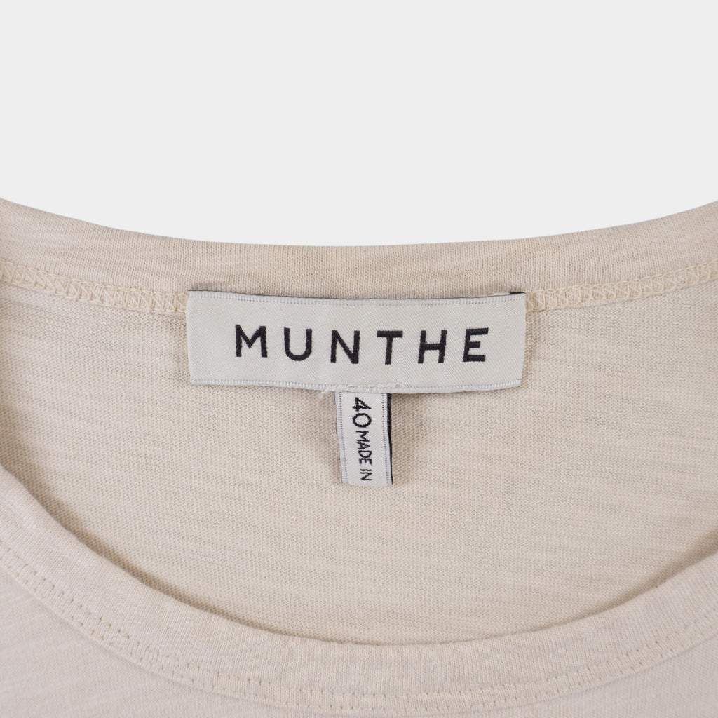 Munthe Бежова Тениска