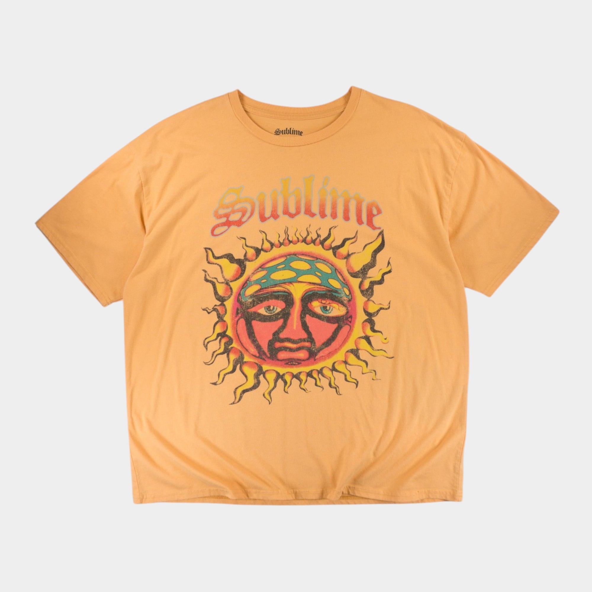 Sublime Оранжева Тениска с Графика
