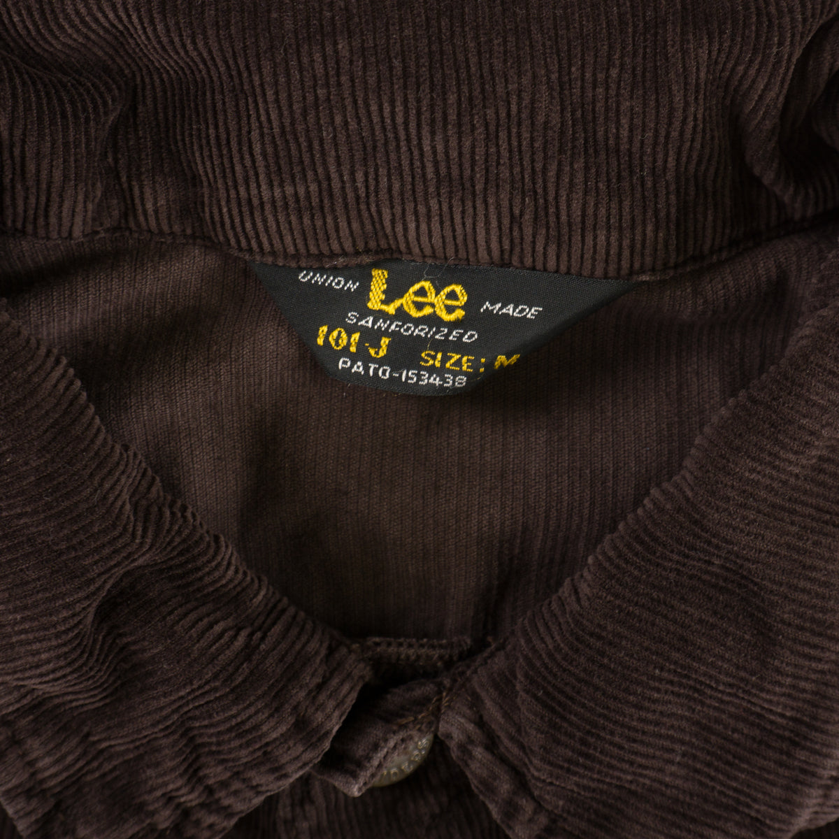 Lee Кафяво Кадифено Яке