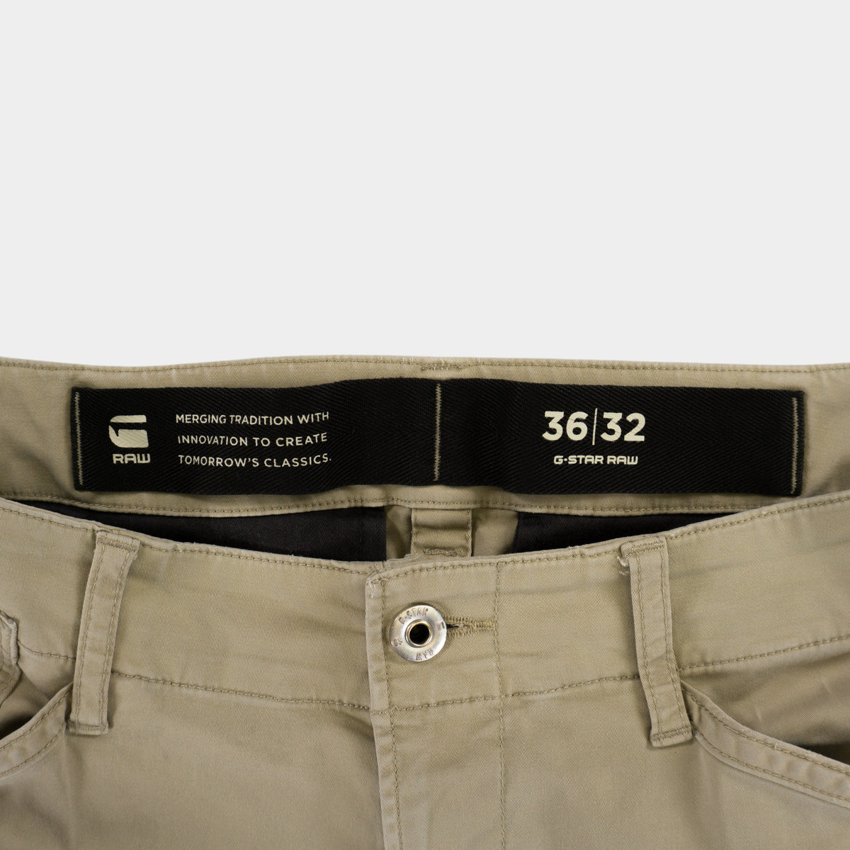 G-Star Raw Rovic Zip 3D Tapered Бежови Карго Панталони