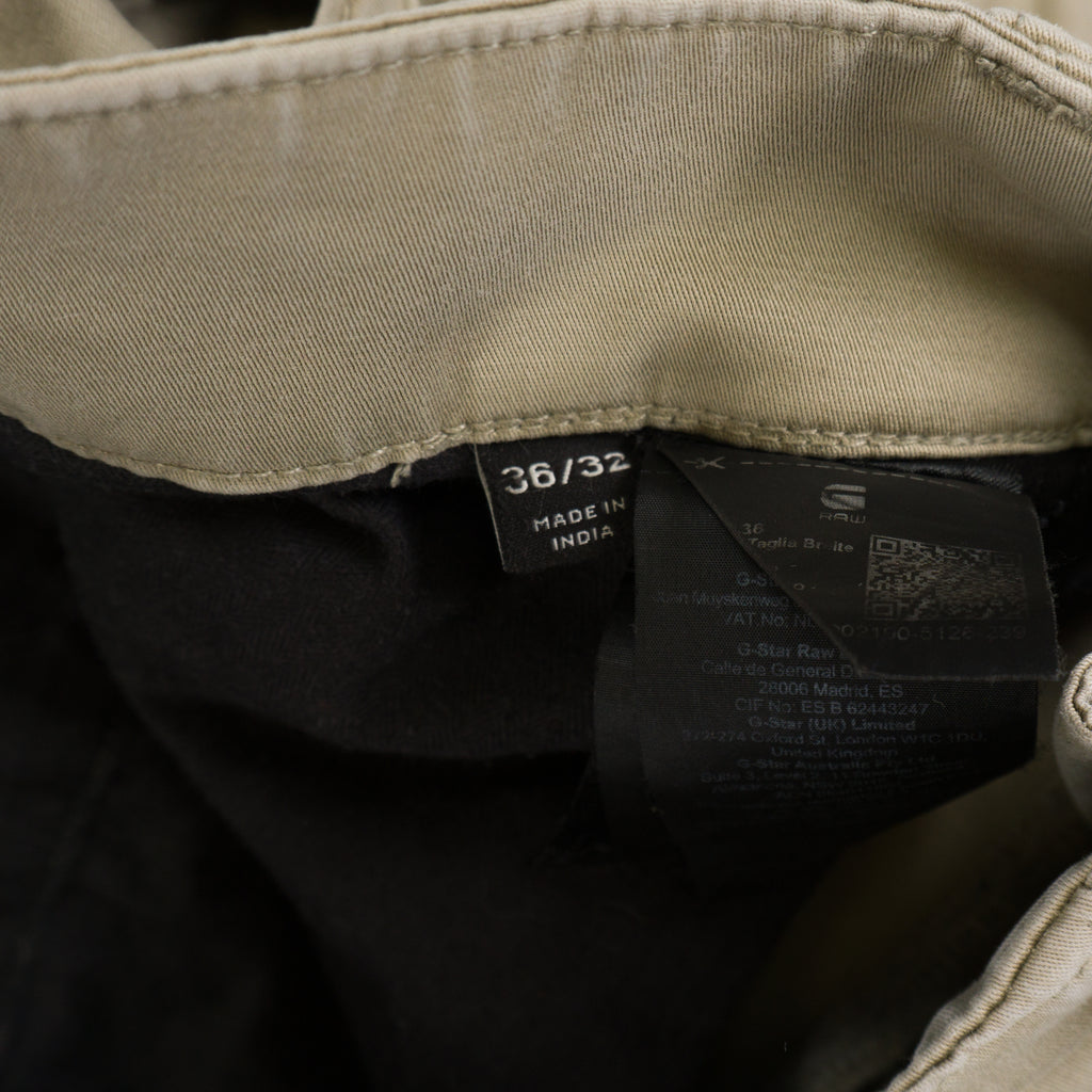 G-Star Raw Rovic Zip 3D Tapered Бежови Карго Панталони