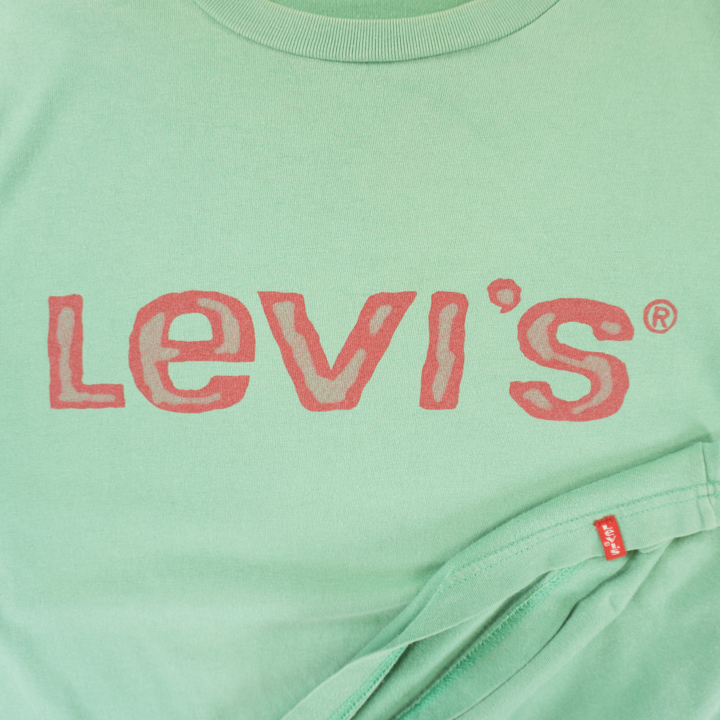 Levi's Red Tab Зелена Винтидж Тениска