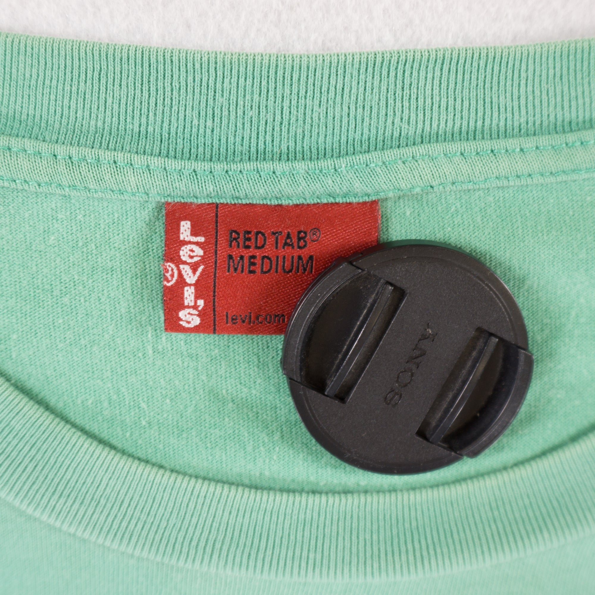 Levi's Red Tab Зелена Винтидж Тениска