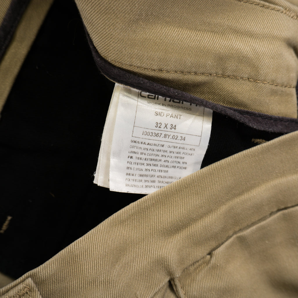 Carhartt Sid Pant Бежови Панталони