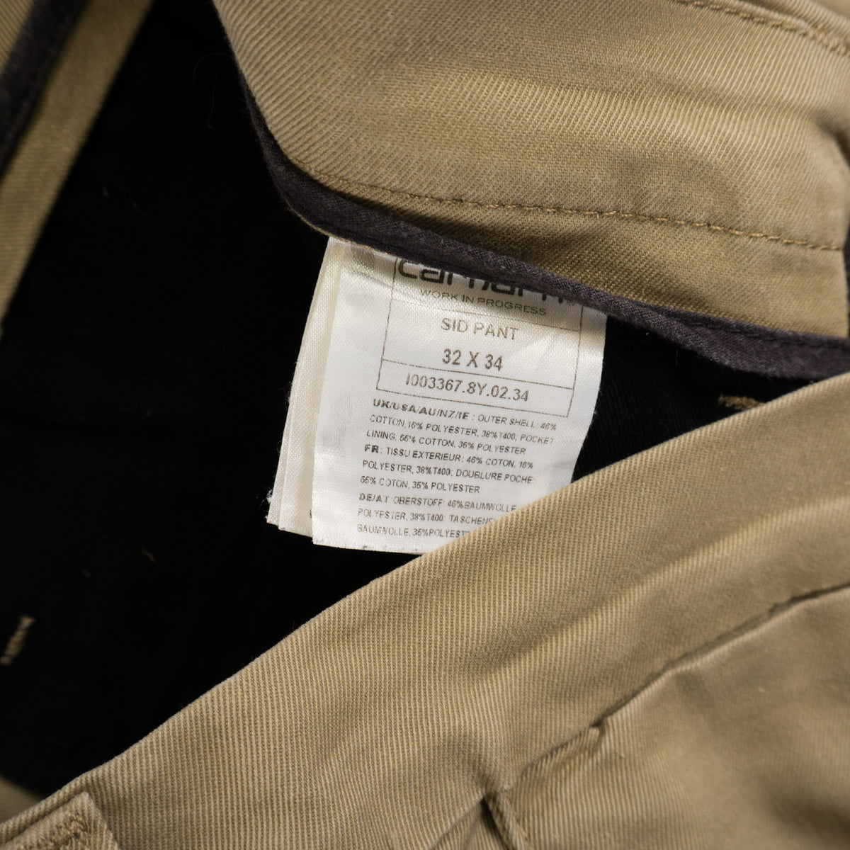 Carhartt Sid Pant Бежови Панталони