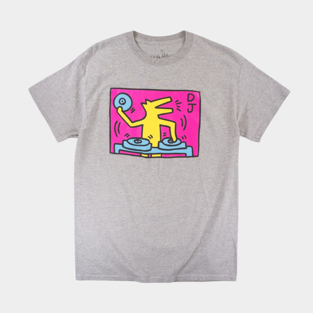 Keith Haring Сива Тениска с Графика