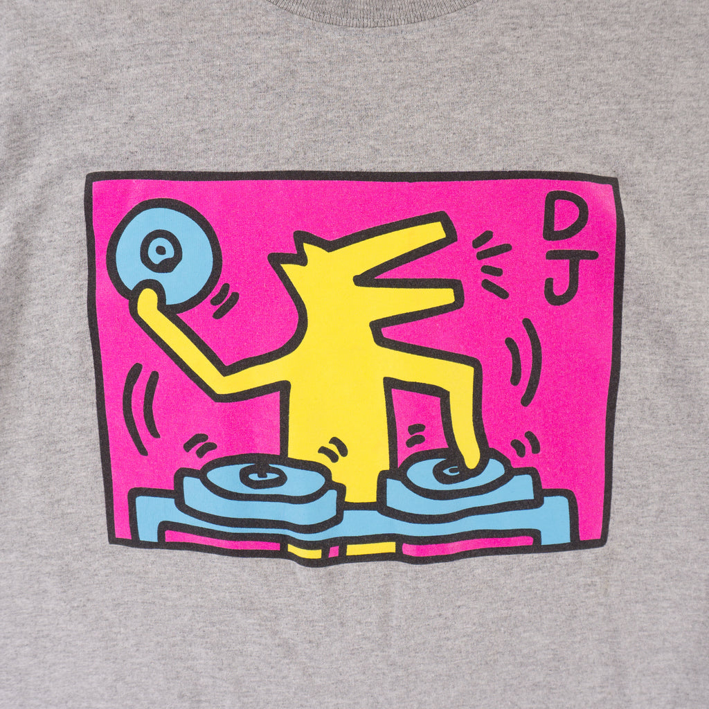 Keith Haring Сива Тениска с Графика