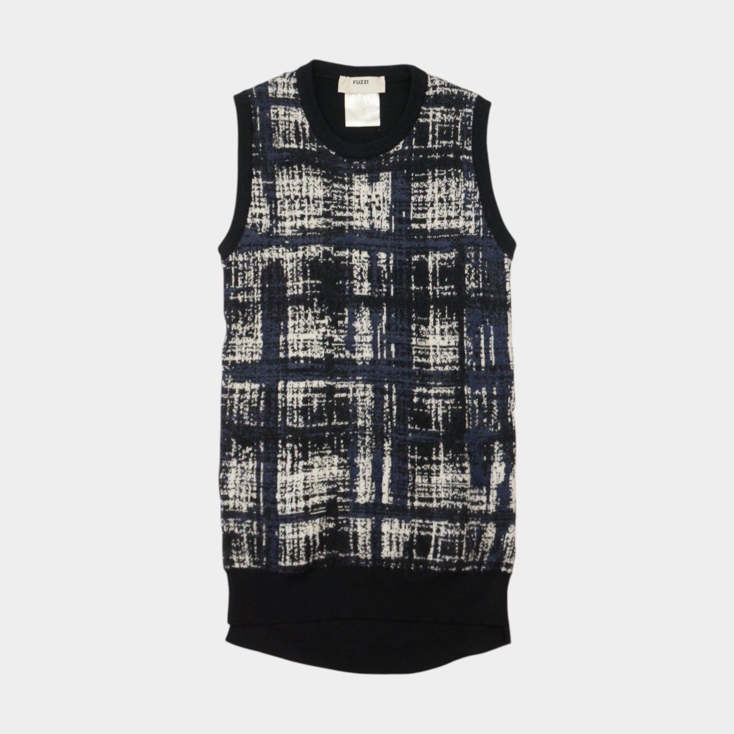 Fuzzi Вълнен Пуловер без Ръкави