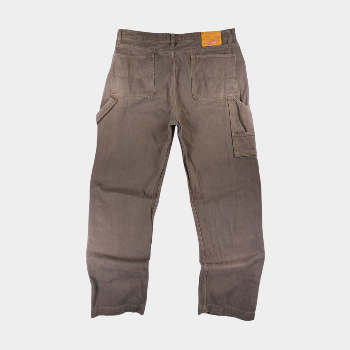 Jaded London Double Knee Carpenter Кафяви Дънки