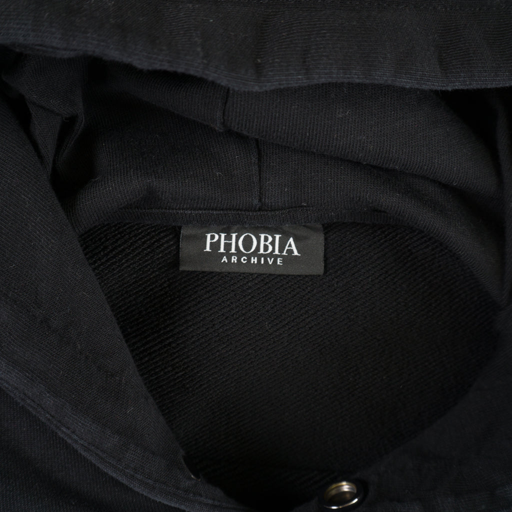 Phobia Archive Черен Суичър с Графика