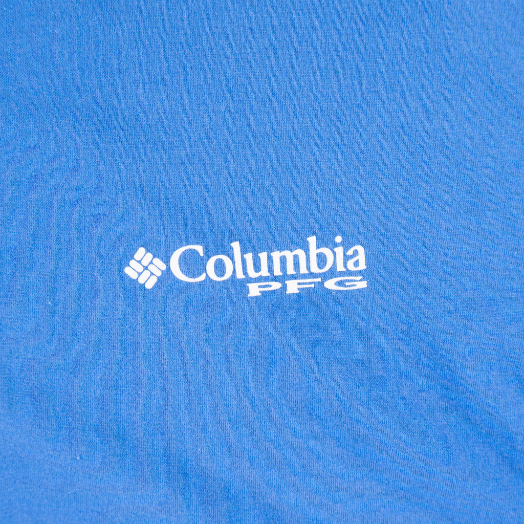 Columbia Синя Тениска с Графика
