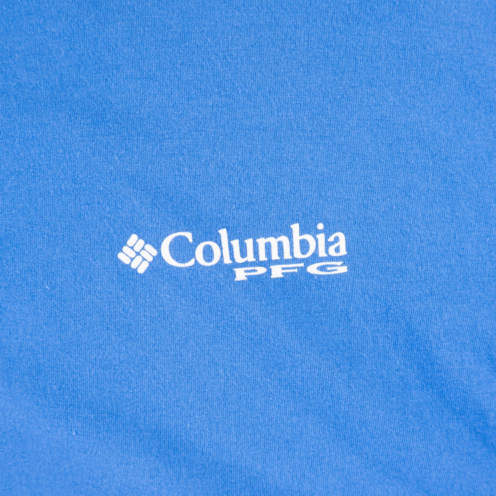 Columbia Синя Тениска с Графика