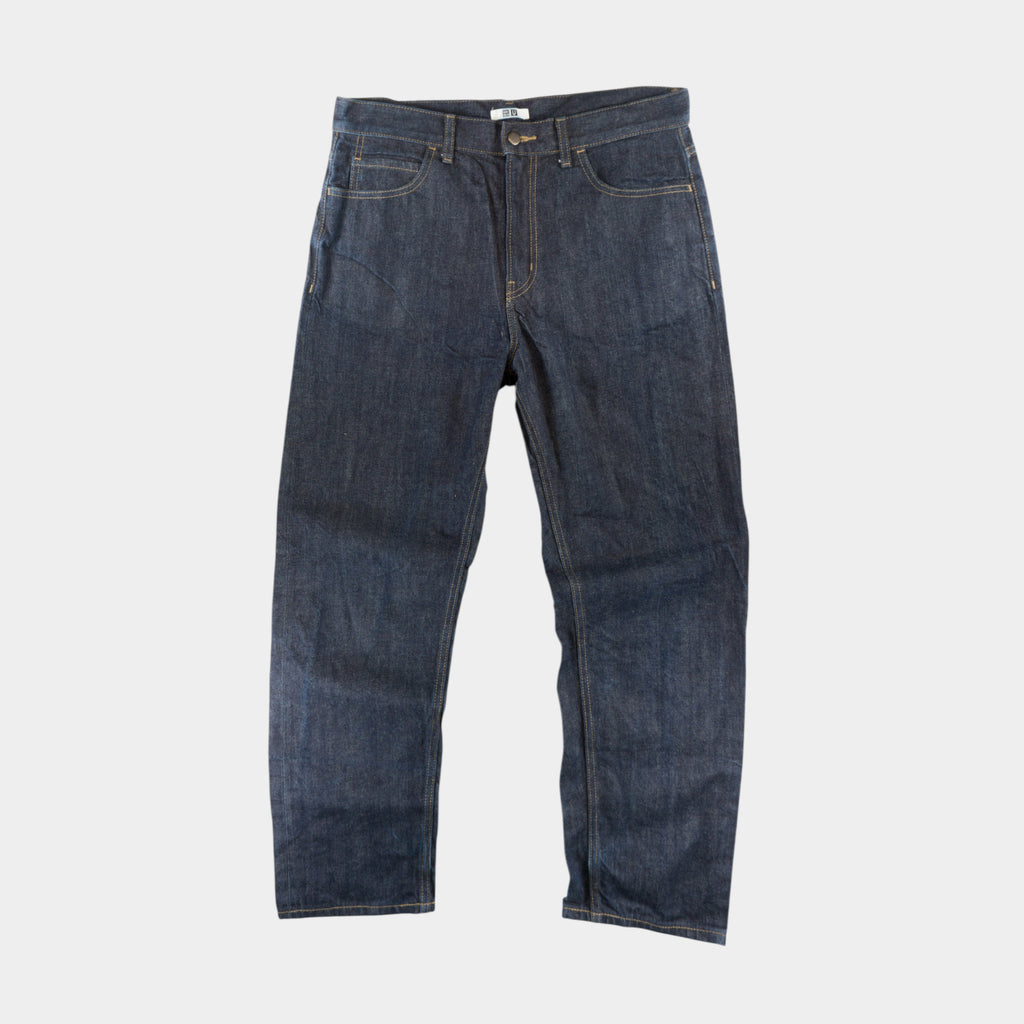 Uniqlo Сини Selvedge Дънки