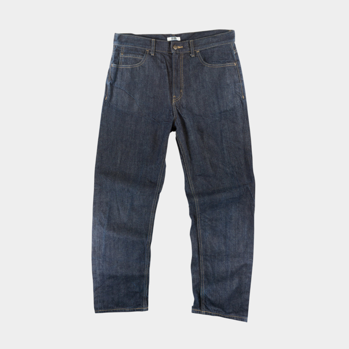 Uniqlo Сини Selvedge Дънки