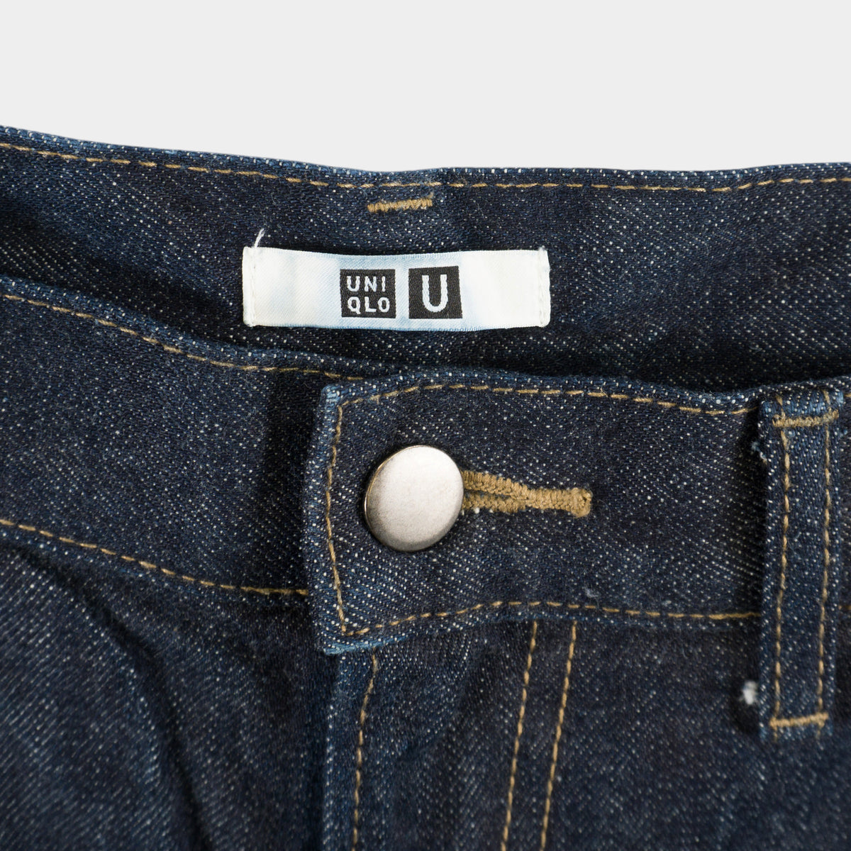 Uniqlo Сини Selvedge Дънки