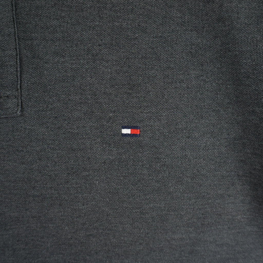 Tommy Hilfiger Сива Тениска с Яка