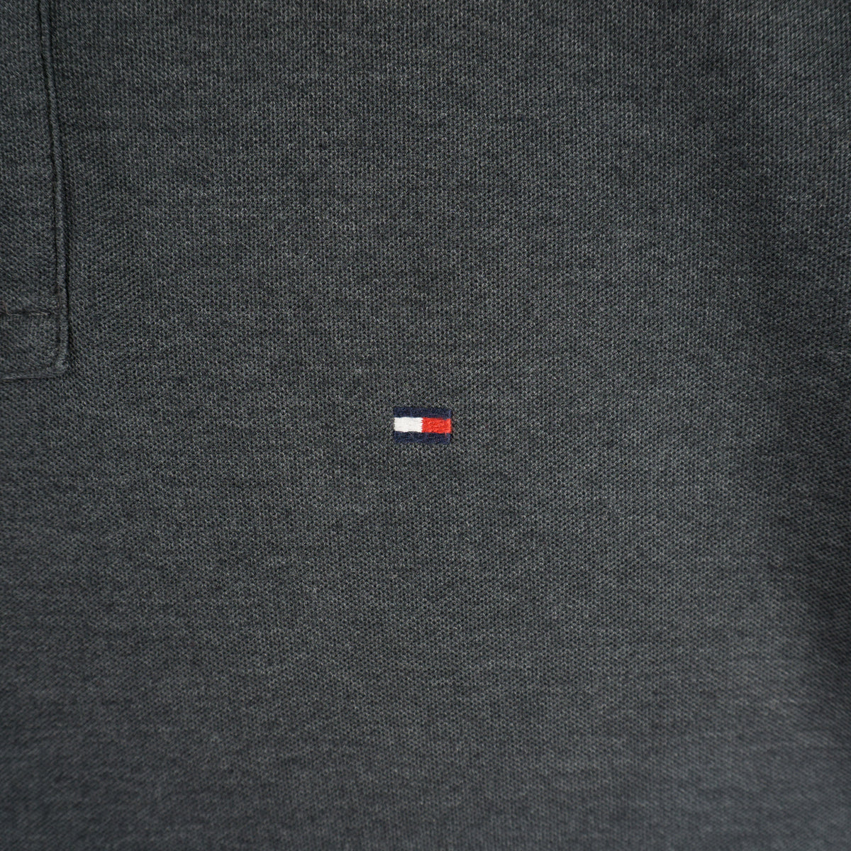 Tommy Hilfiger Сива Тениска с Яка
