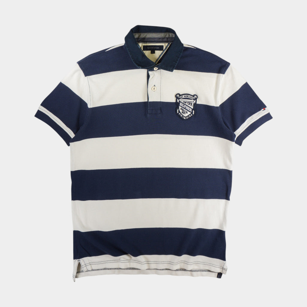 Tommy Hilfiger Раирана Тениска с Яка