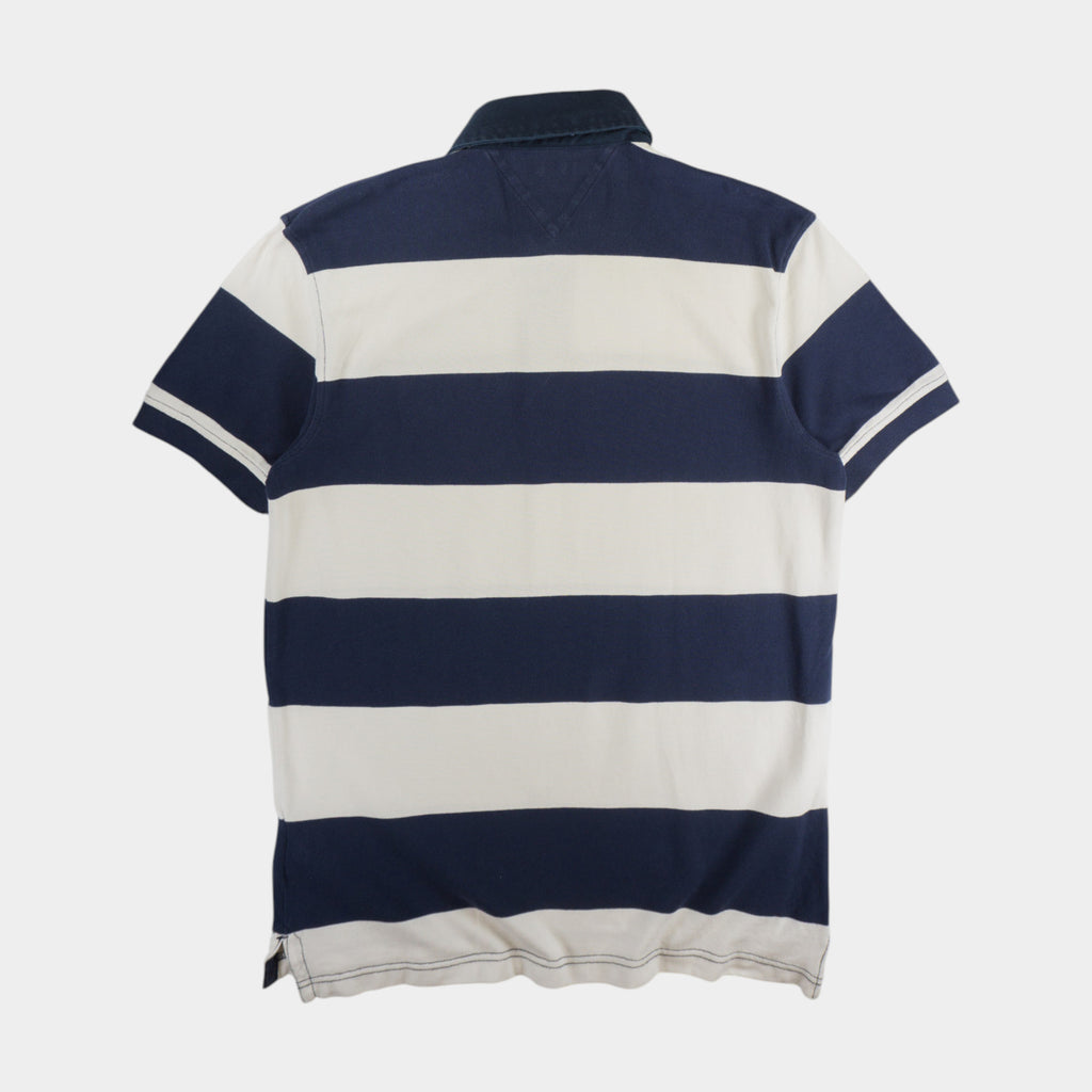 Tommy Hilfiger Раирана Тениска с Яка