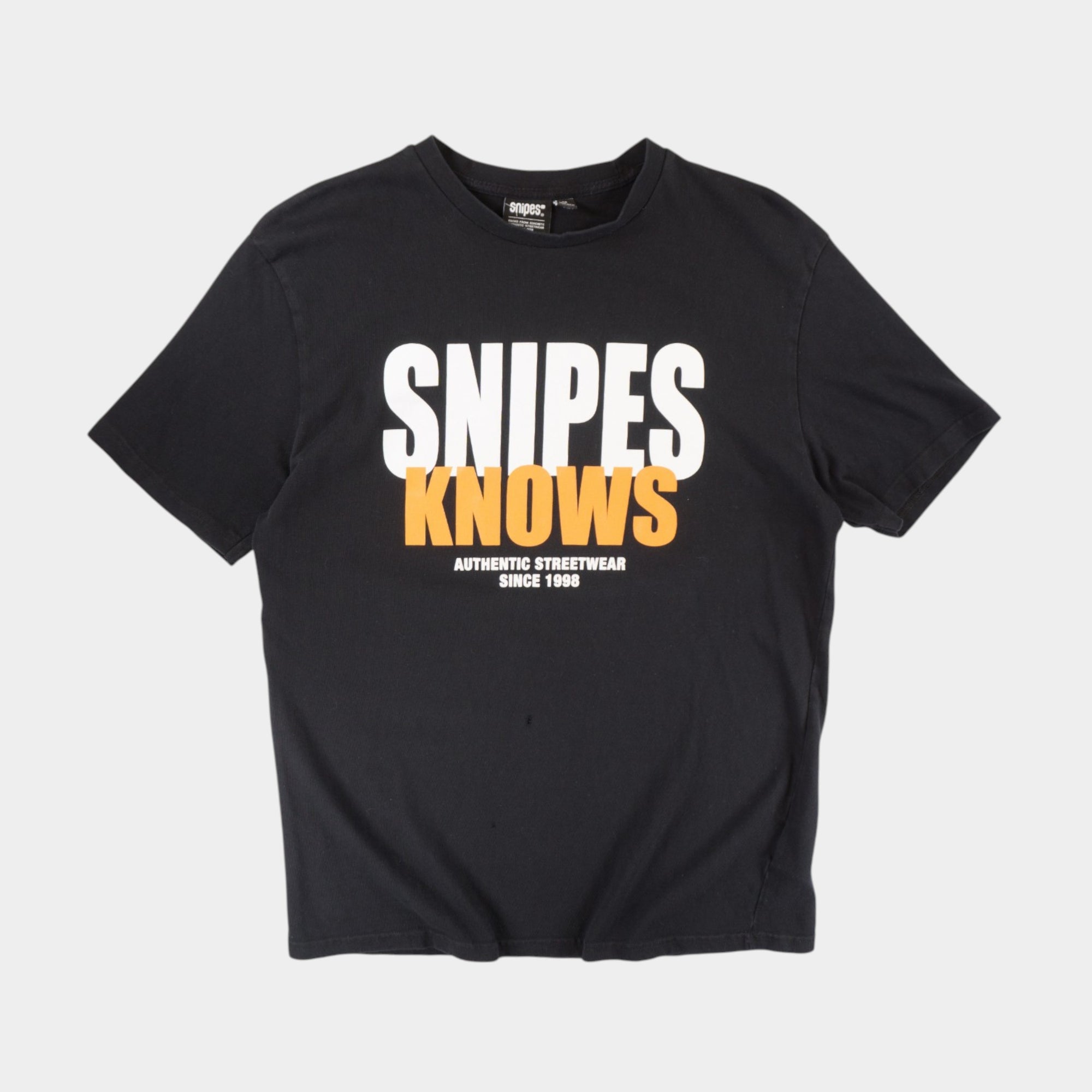 Snipes Черна Тениска с Графика