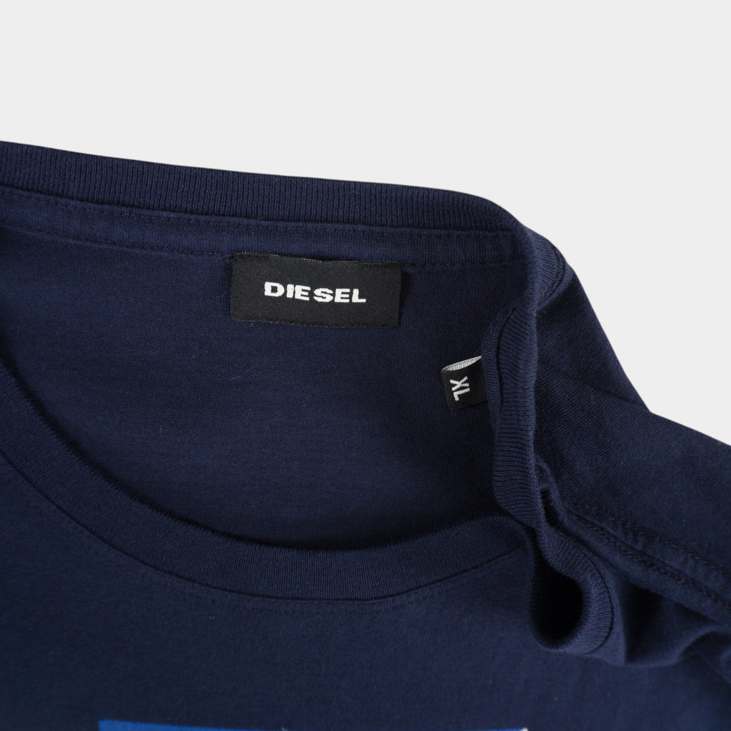 Diesel Синя Тениска с Графика