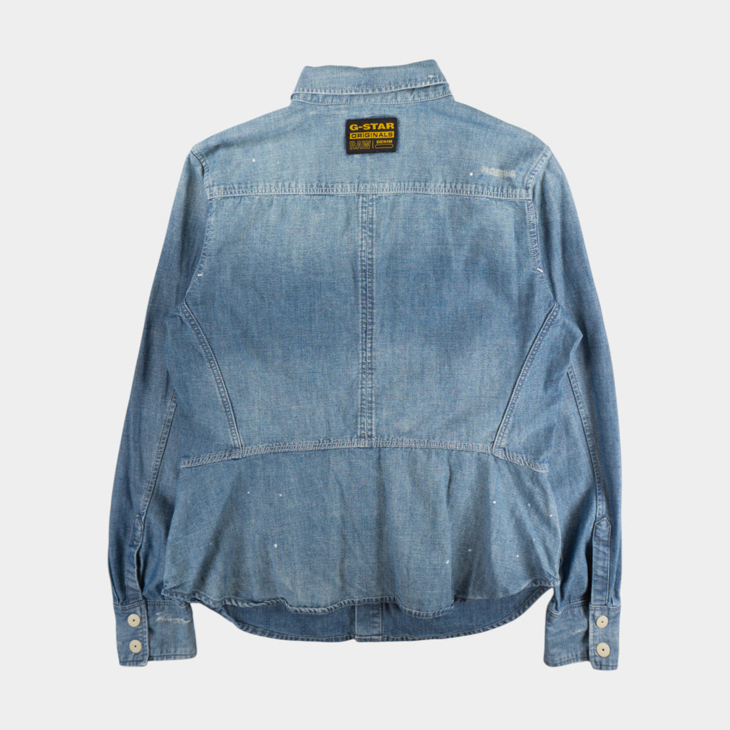 G-Star Raw Дънкова Риза с Дълъг Ръкав