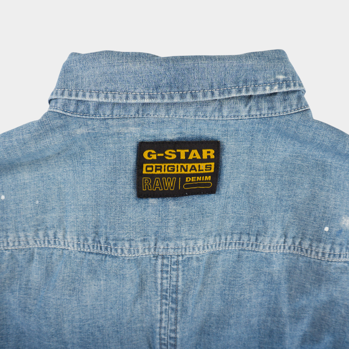 G-Star Raw Дънкова Риза с Дълъг Ръкав