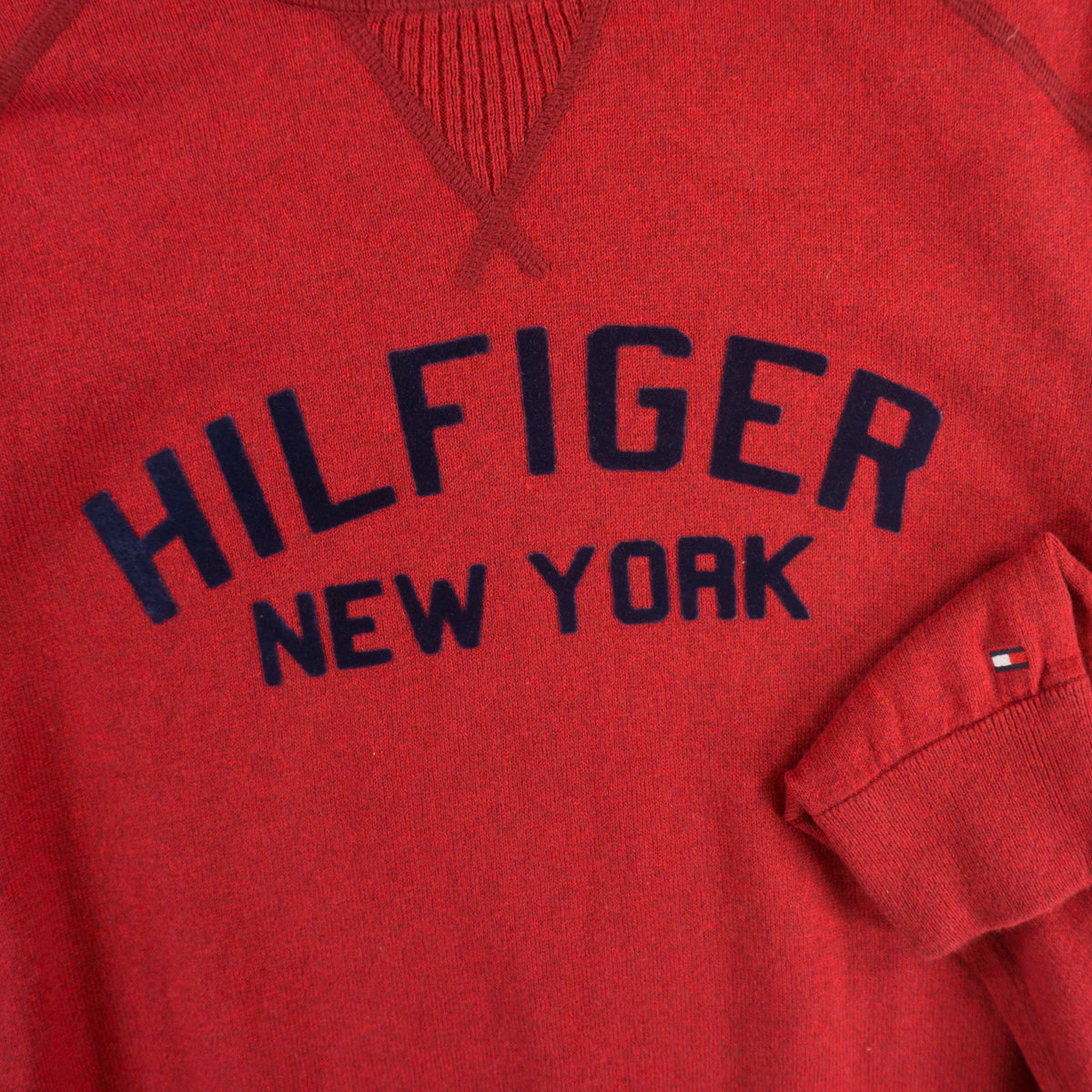 Tommy Hilfiger Червен Пуловер