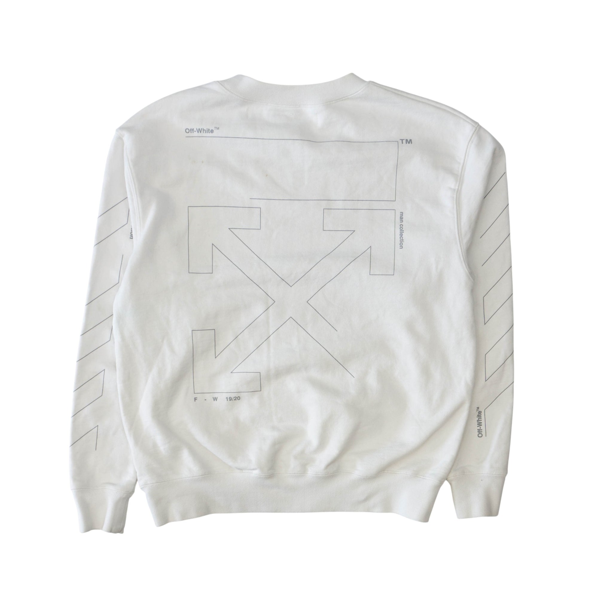 Off-White “Unfinished Arrow” Блуза
