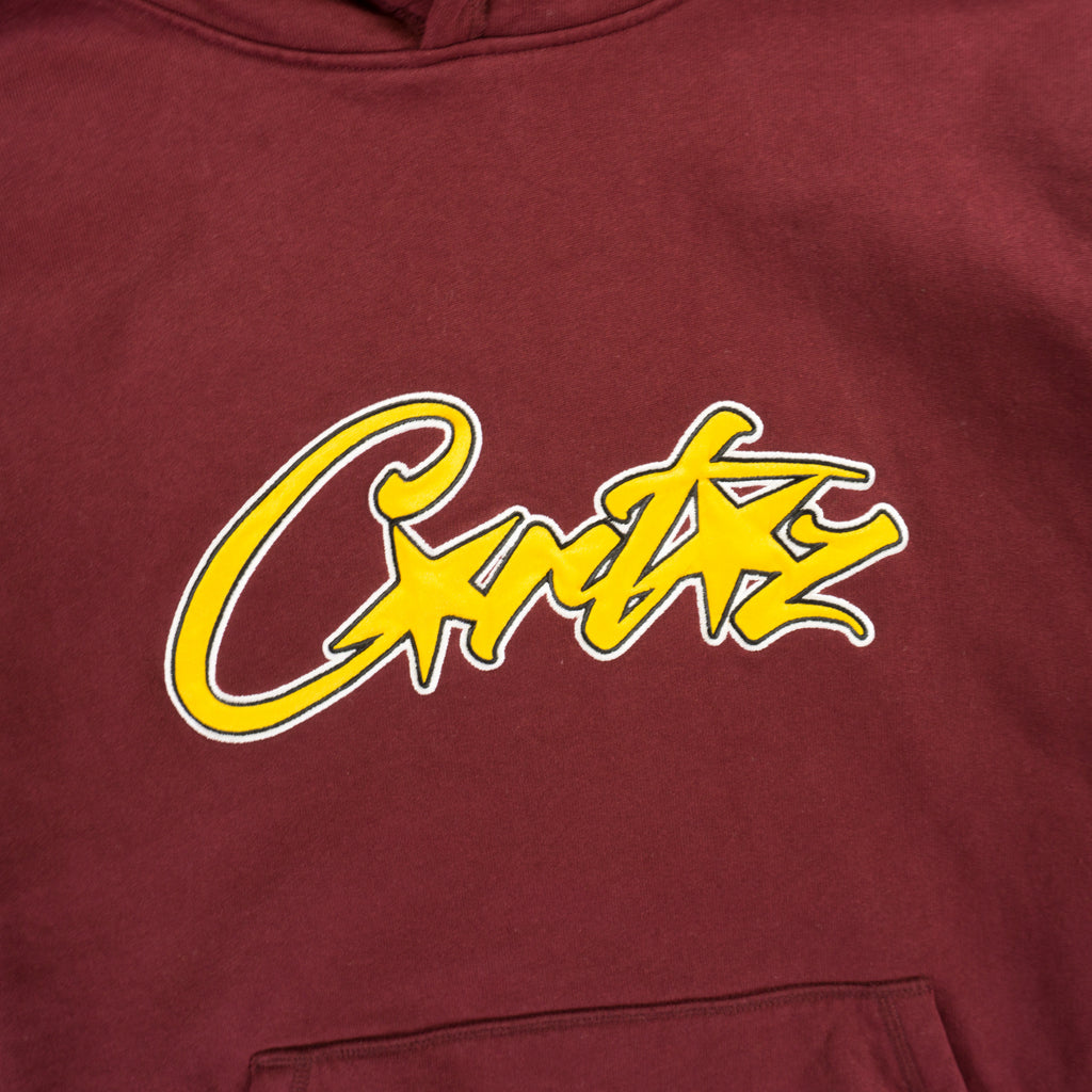 Corteiz Satin Applique Allstarz Бордо