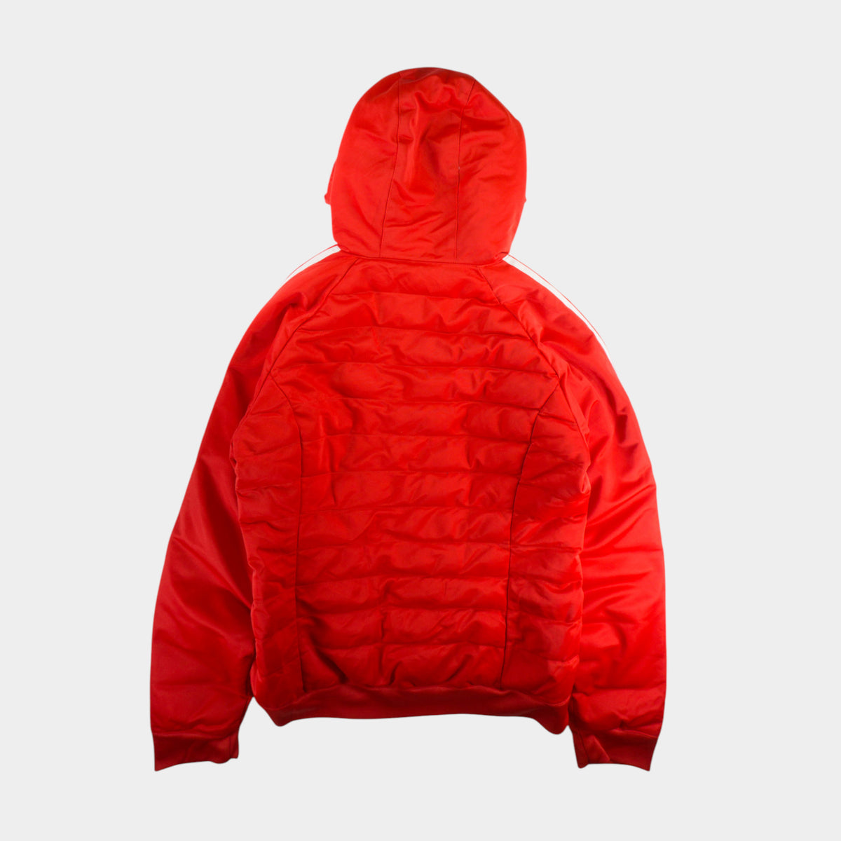 Adidas Originals Подплатено Червено Яке