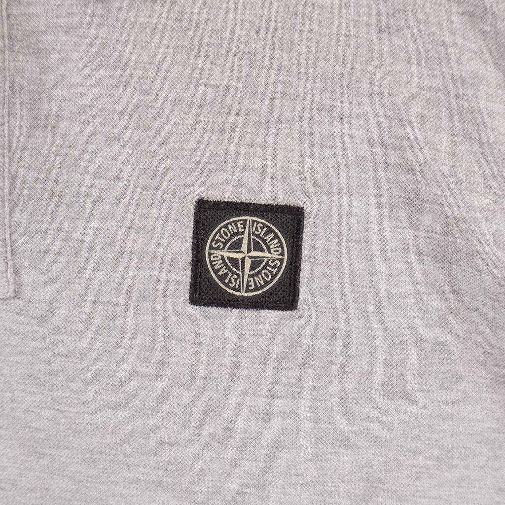 Stone Island Сива Тениска с Яка