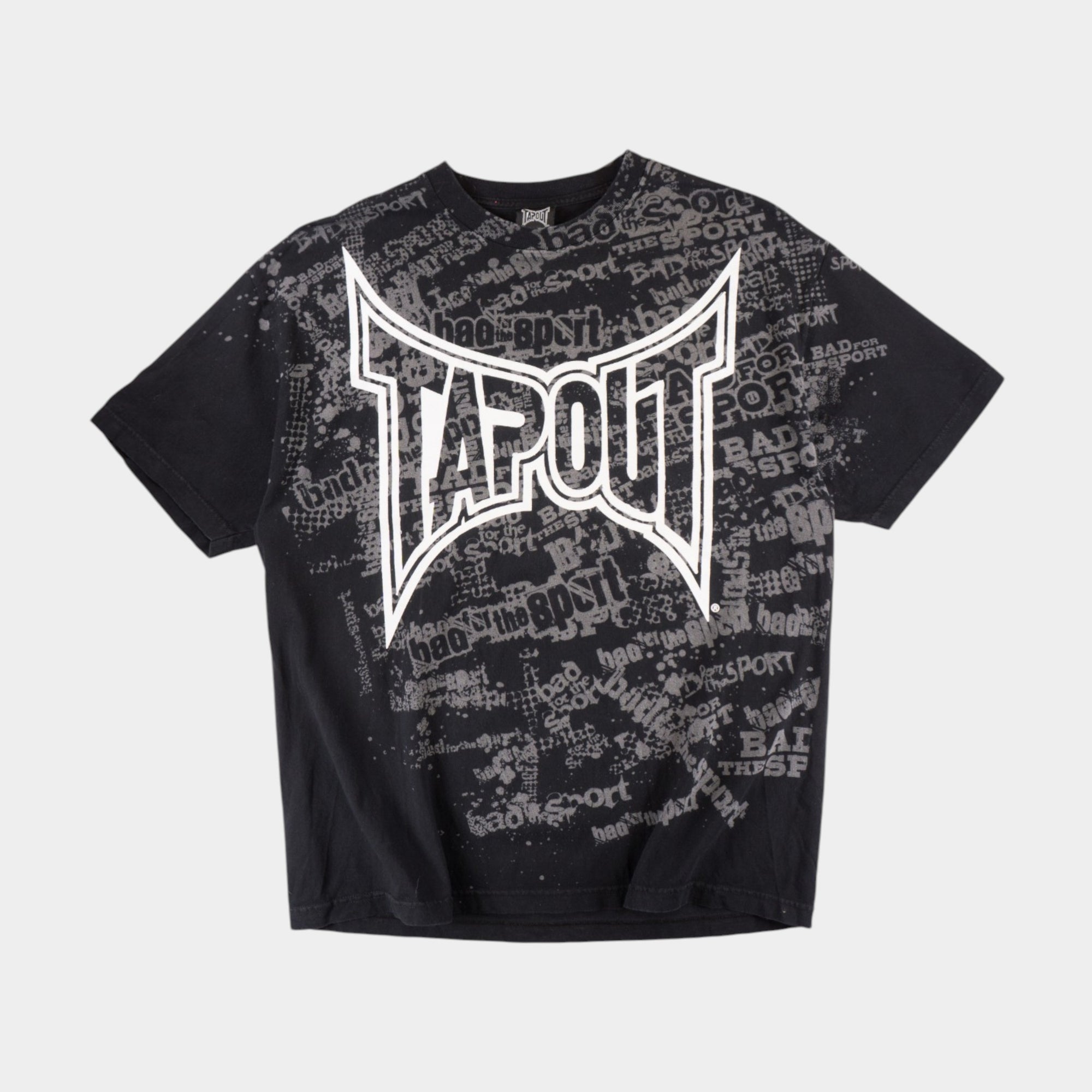 Tapout Y2K Черна Тениска