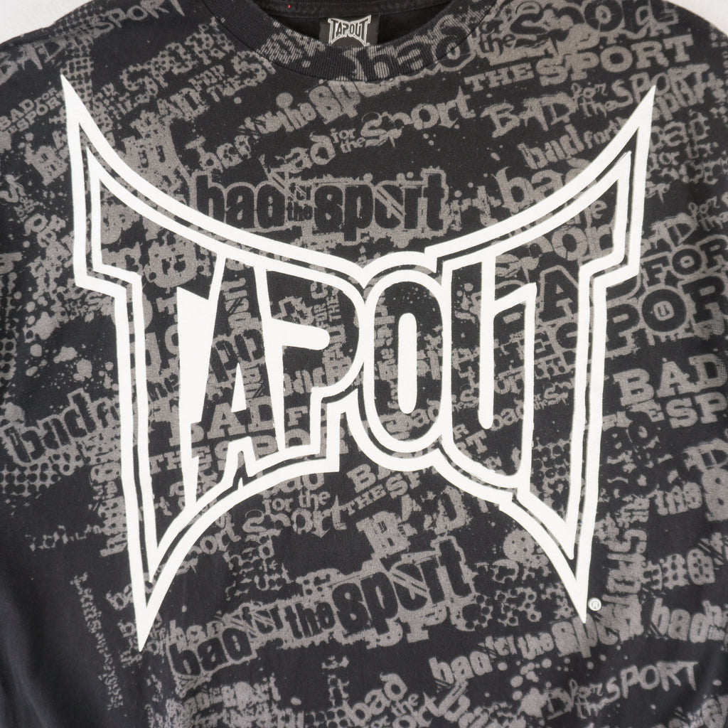 Tapout Y2K Черна Тениска