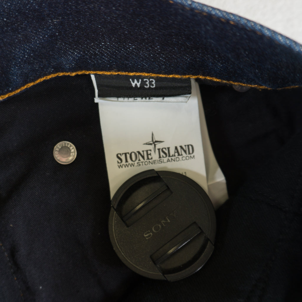Stone Island Тъмно Сини Дънки