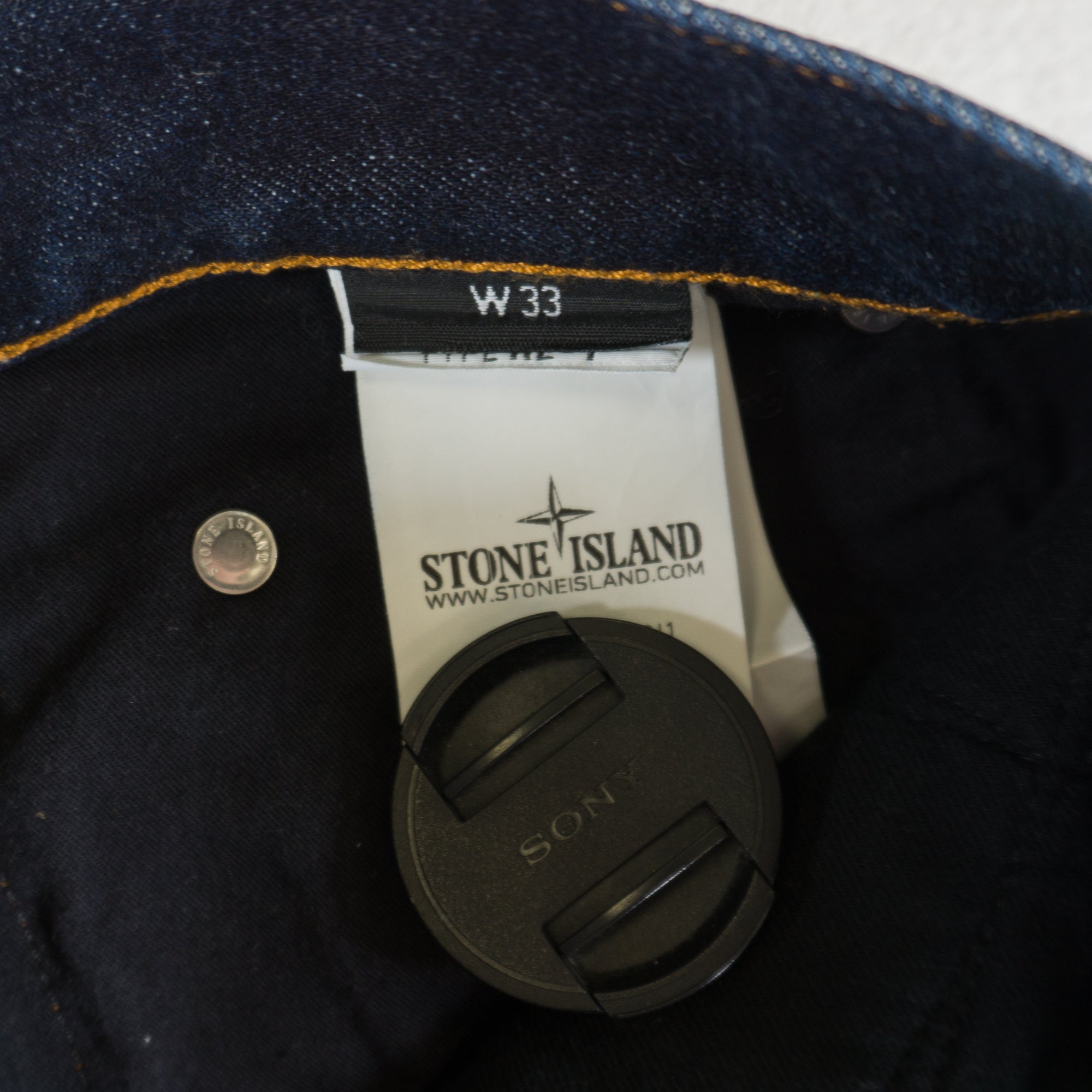 Stone Island Тъмно Сини Дънки