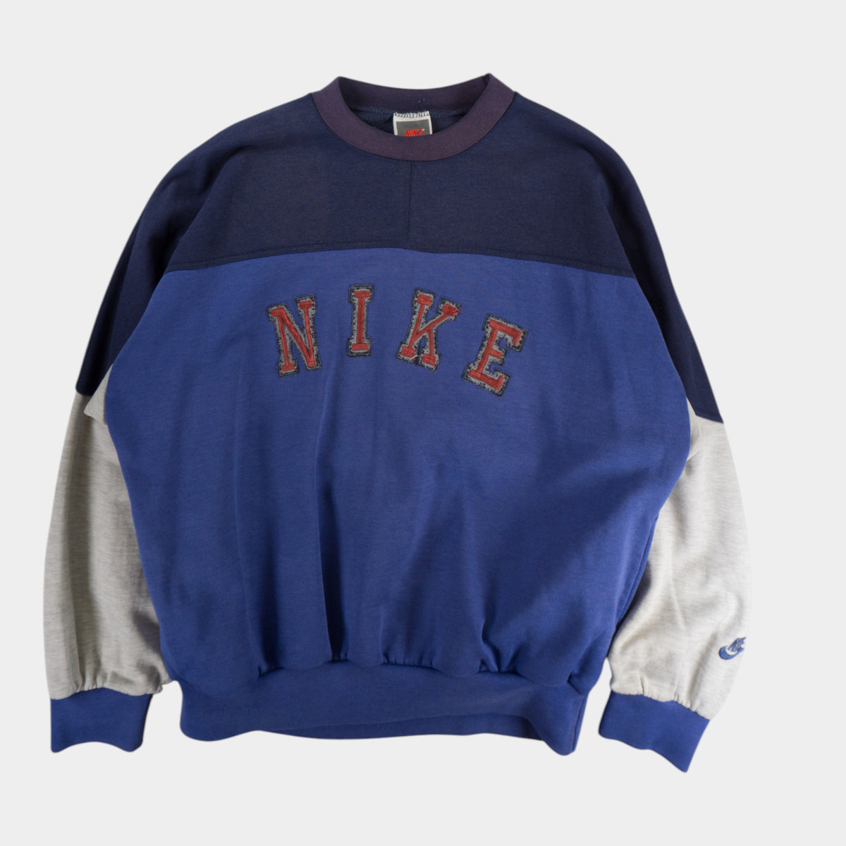 Nike Винтидж 80-те Синя Блуза