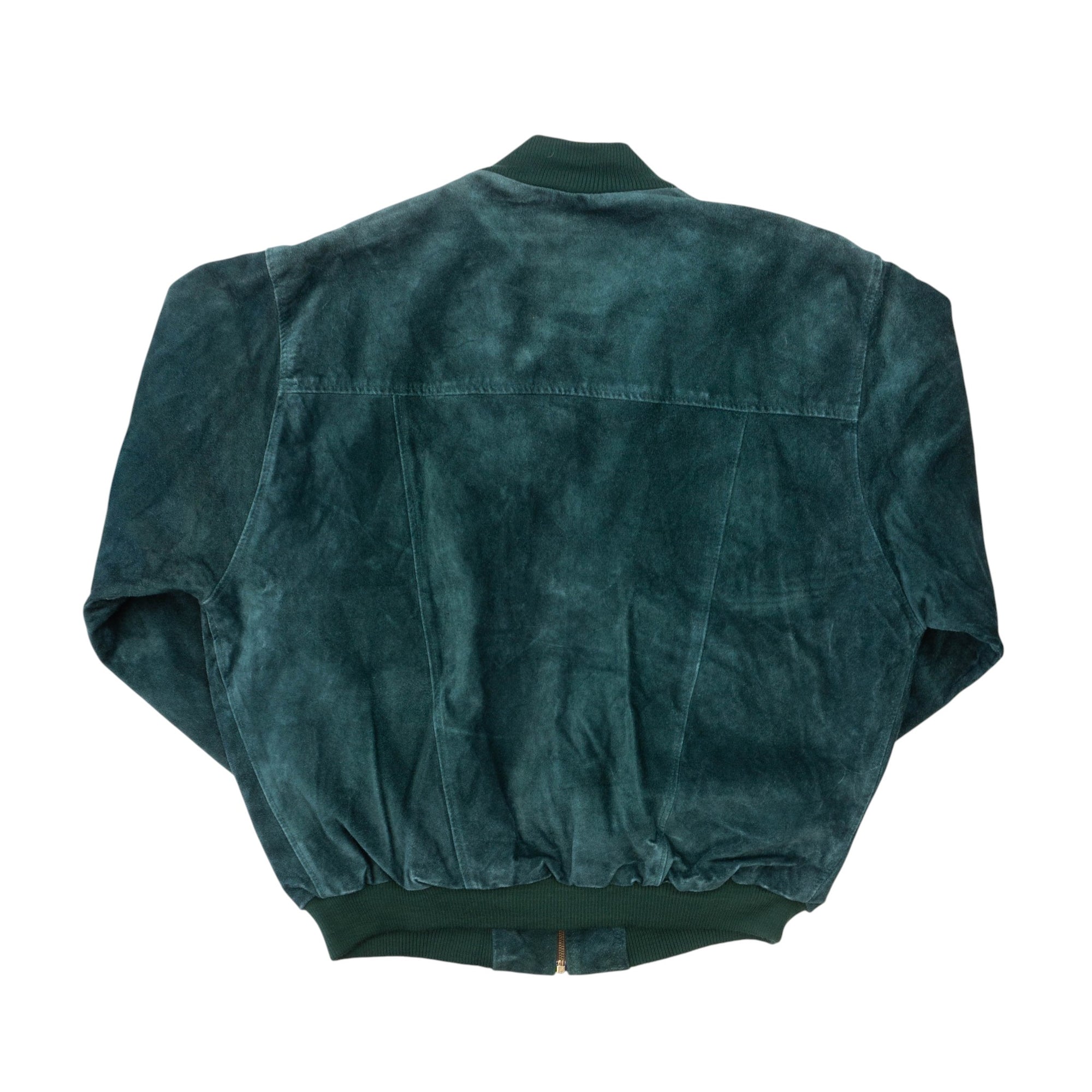 Vintage Suede Bomber Естествена Кожа Яке