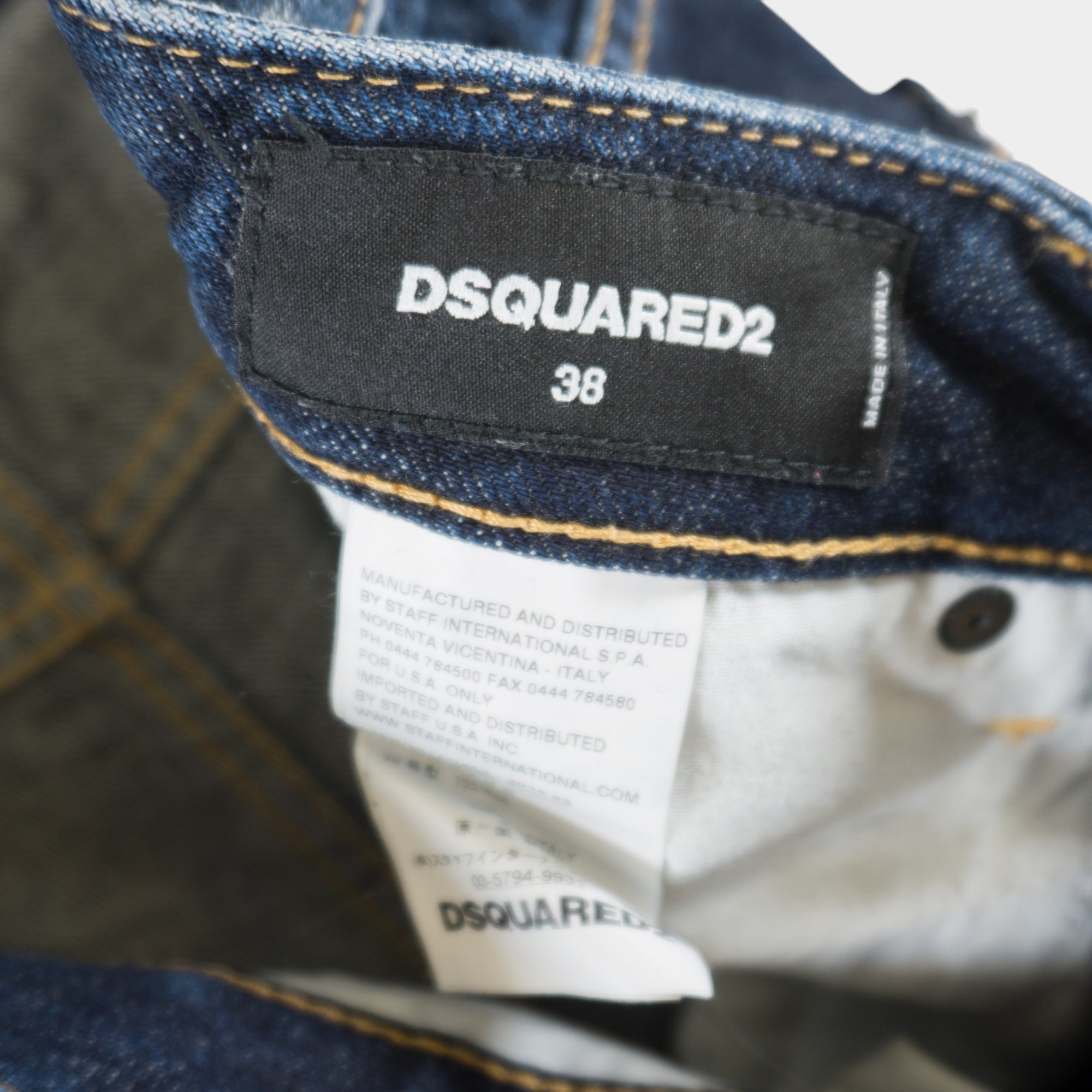 Dsquared2 Тъмно Сини Дънки