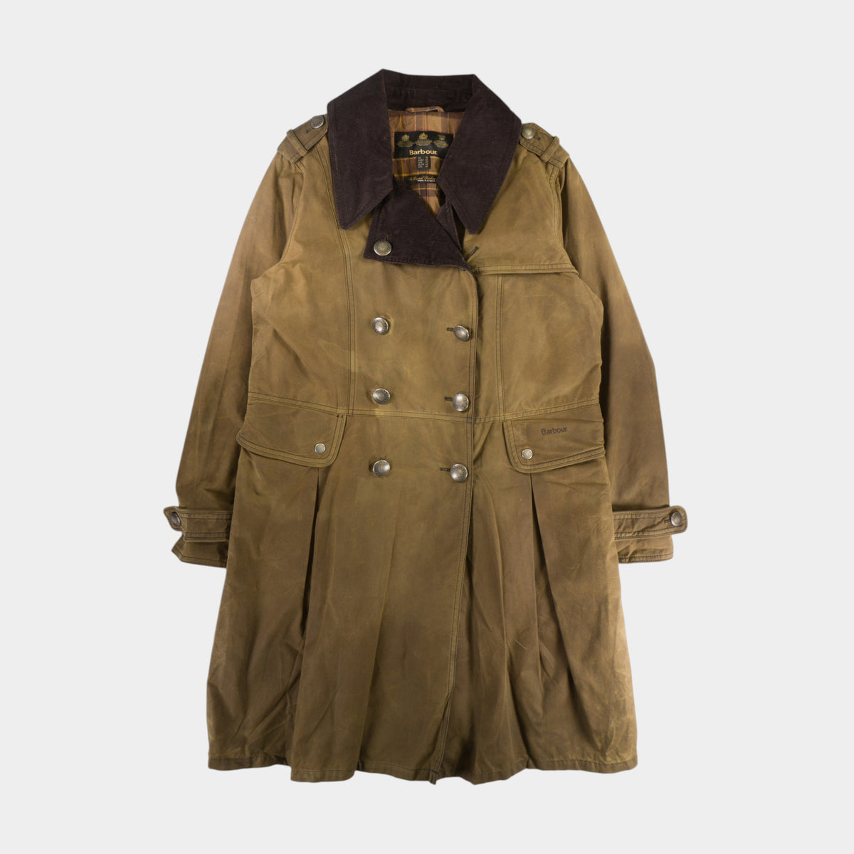 Barbour Кафяво Восъчно Яке