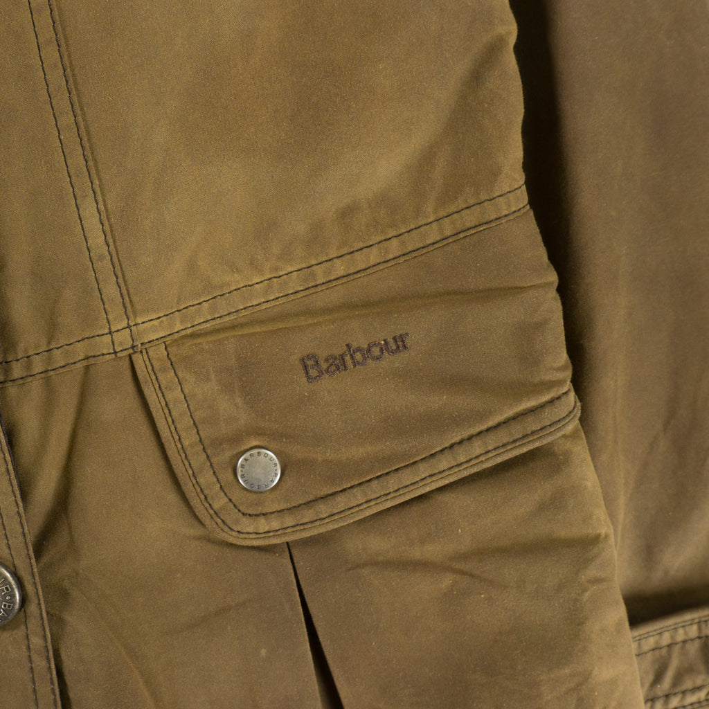 Barbour Кафяво Восъчно Яке