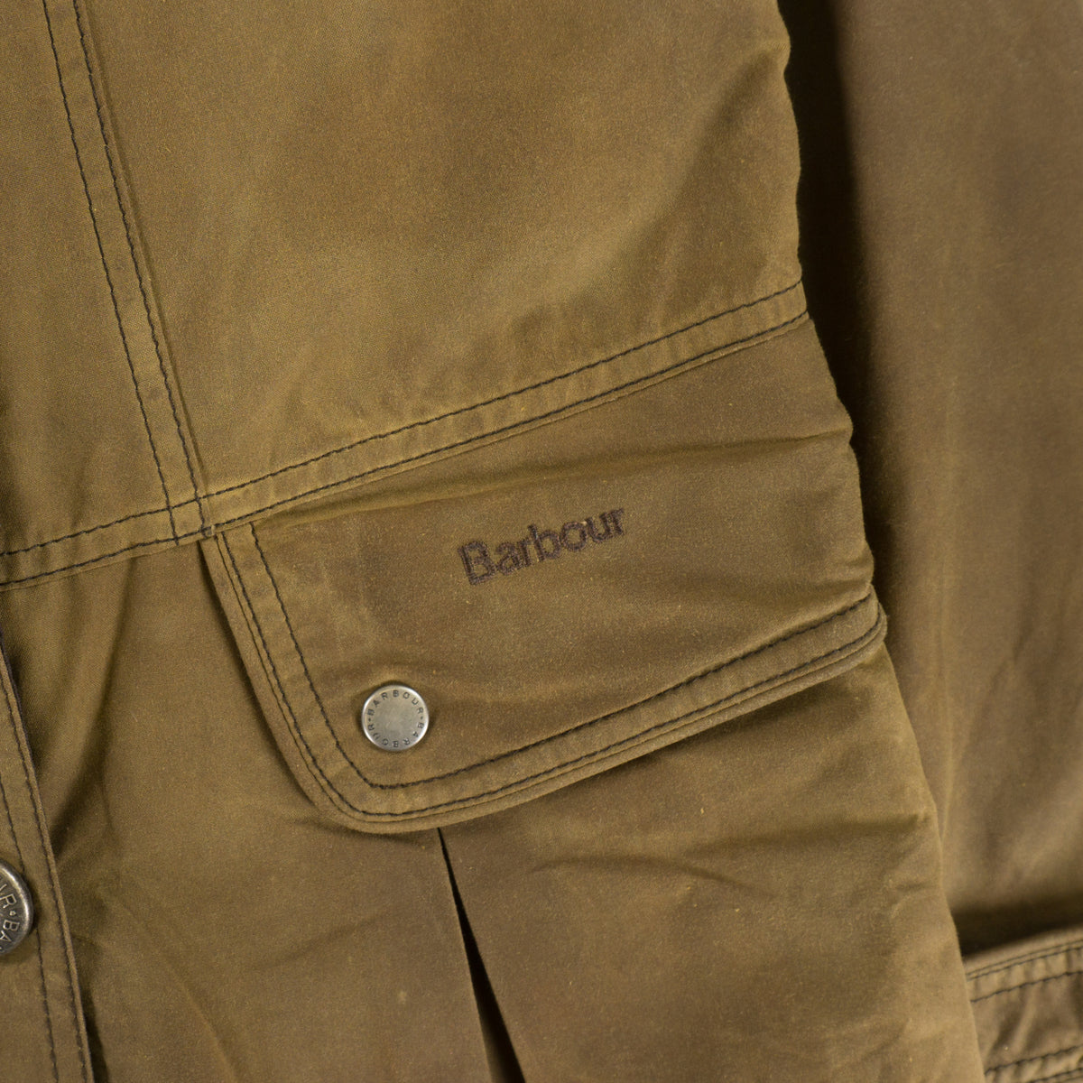 Barbour Кафяво Восъчно Яке