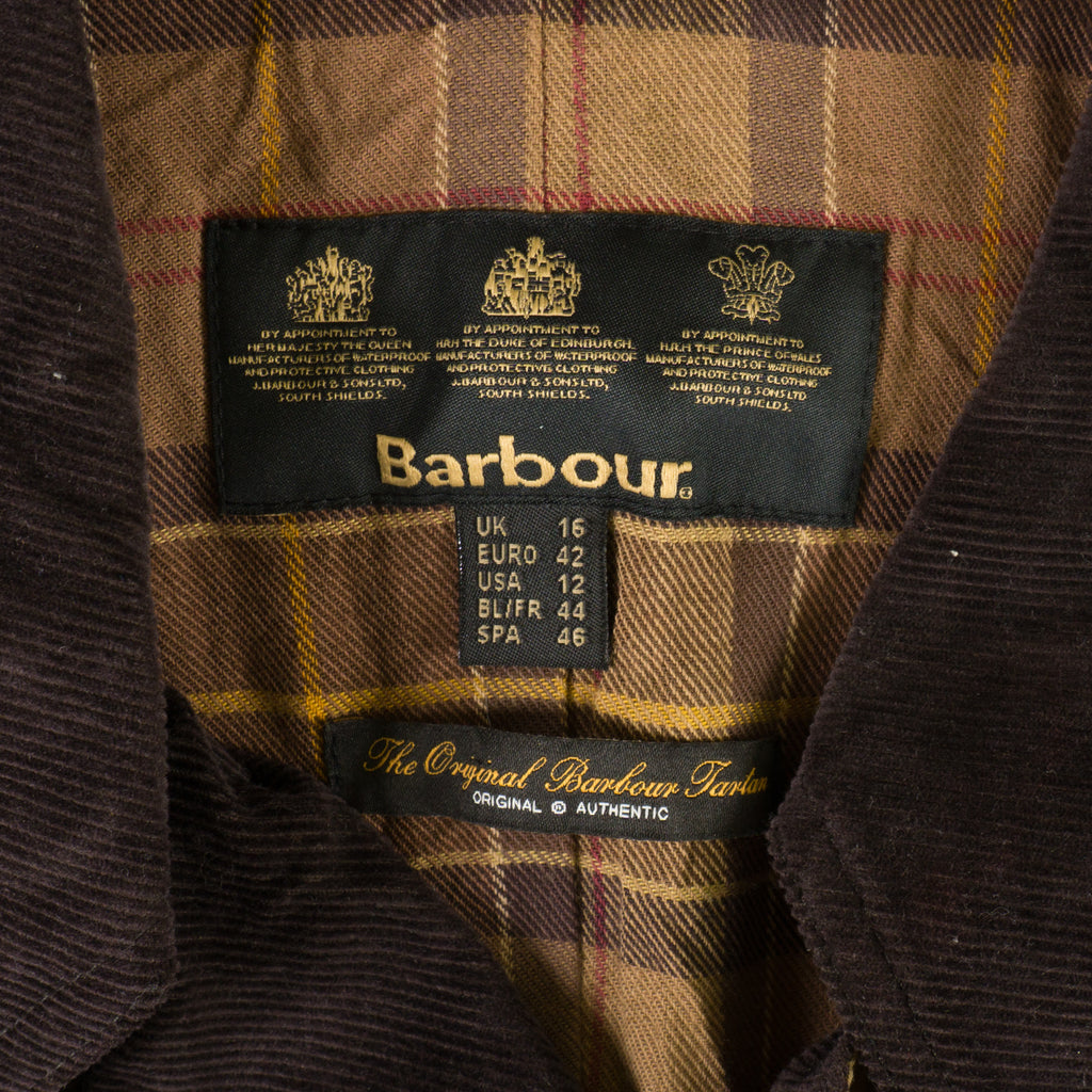 Barbour Кафяво Восъчно Яке