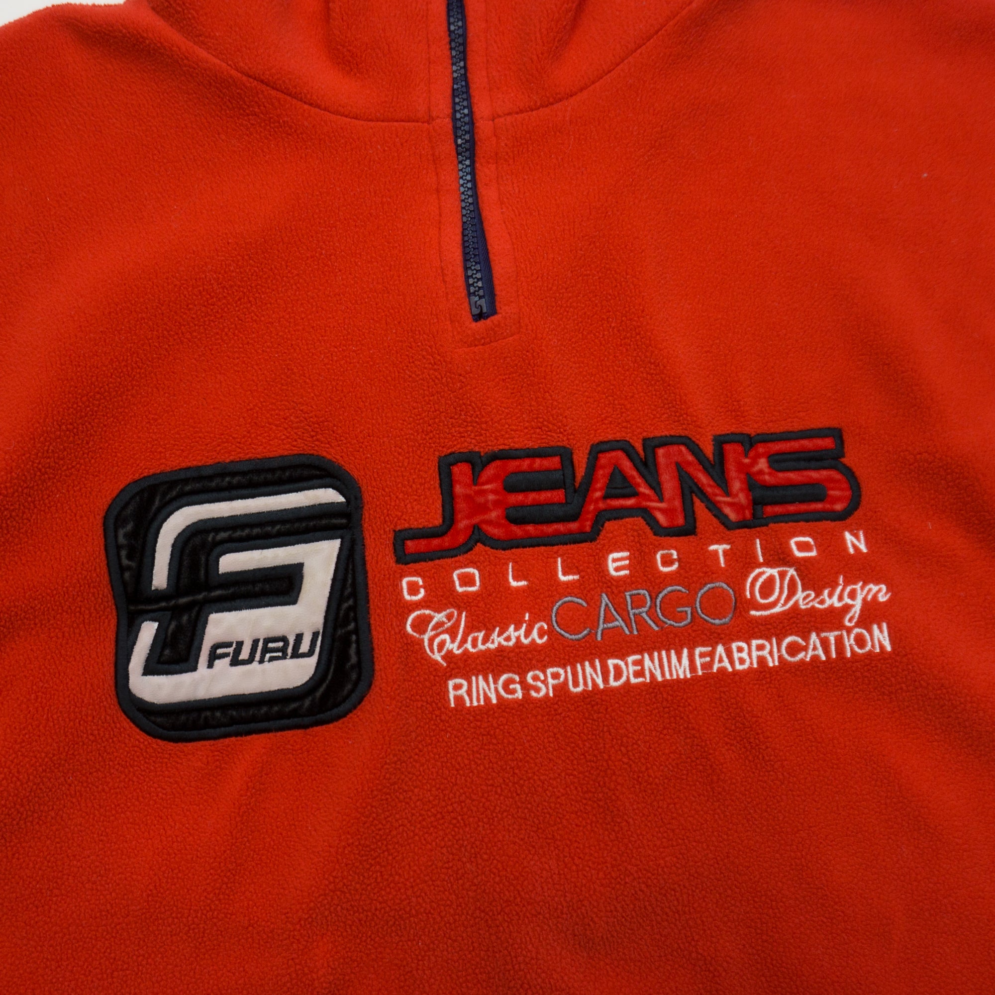 FUBU Vintage 90's Полар с Цип