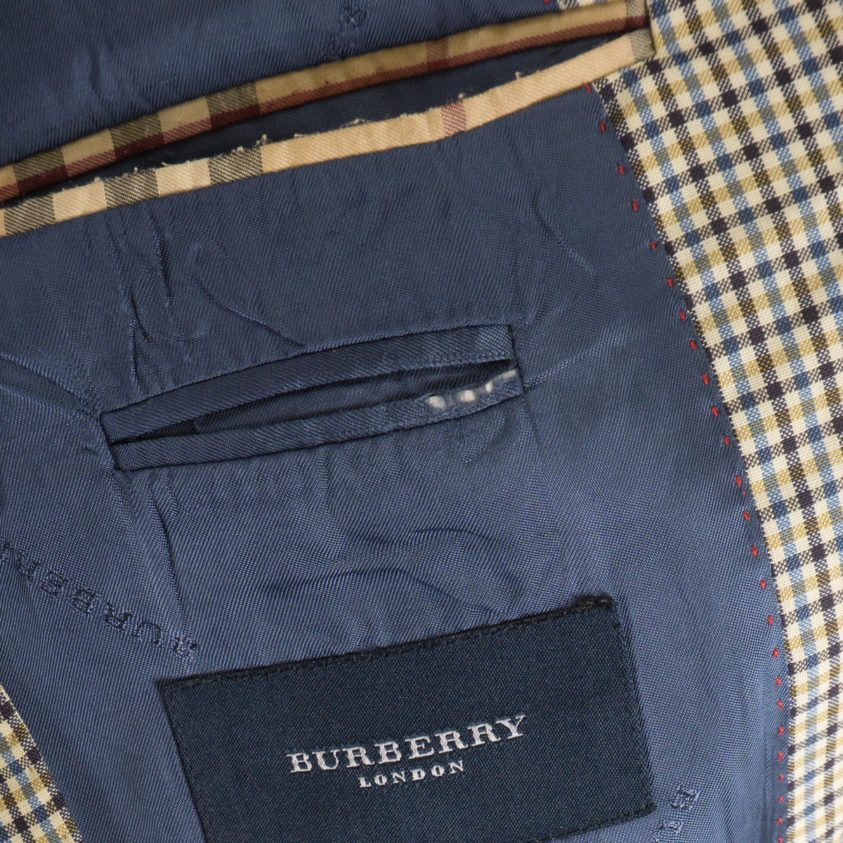 Burberry Карирано Сако