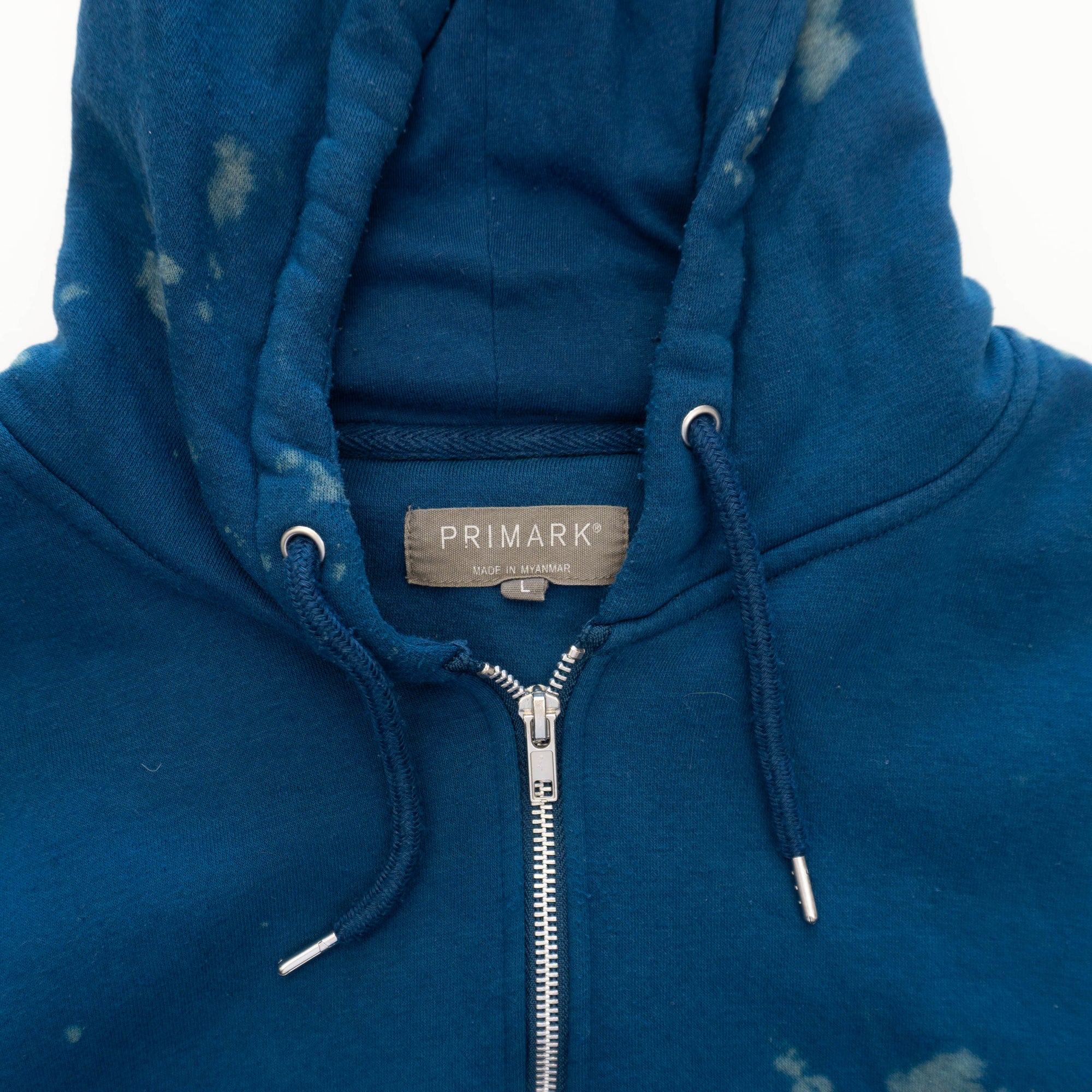 Primark Custom Bleached Суичър с Цип