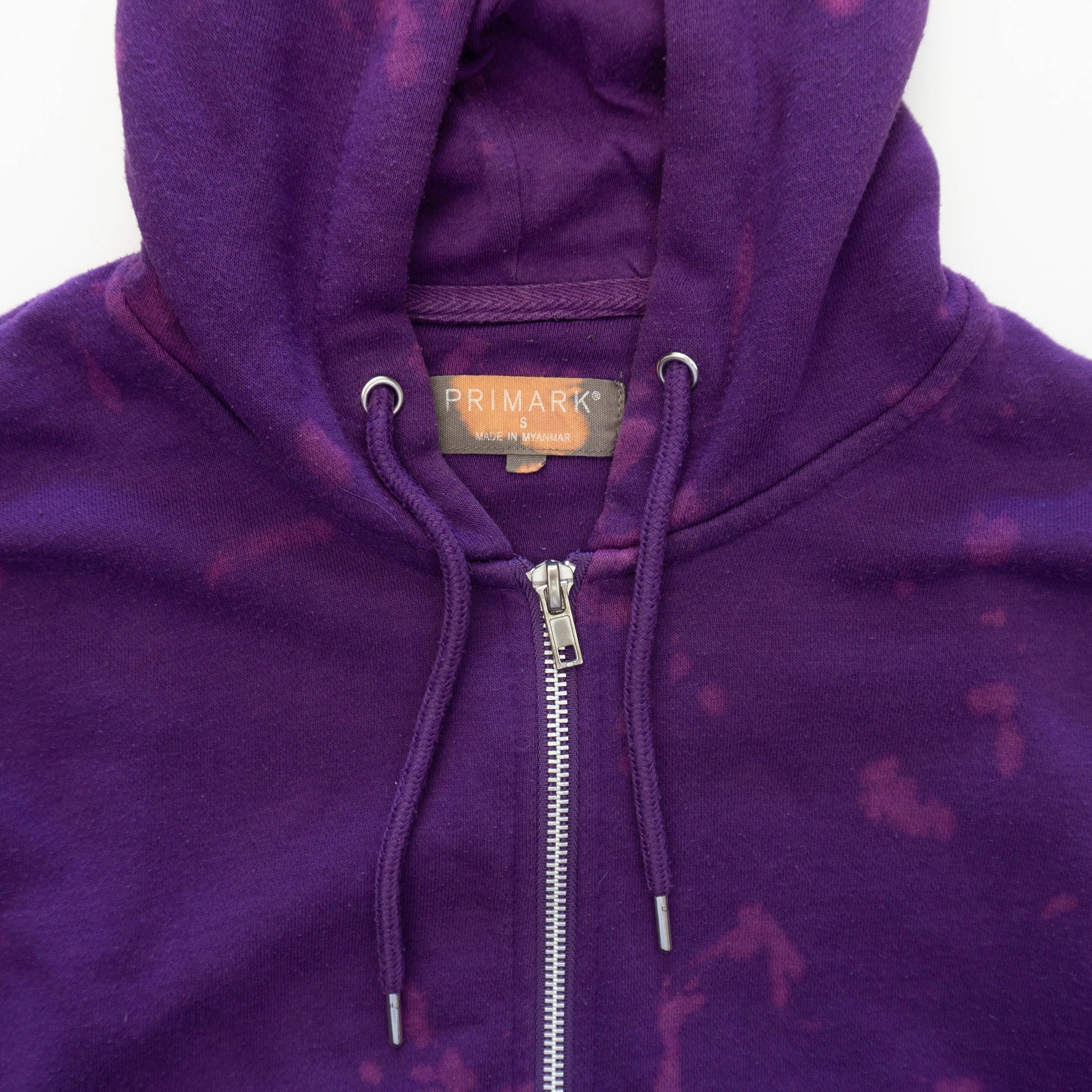 Primark Custom Bleached Суичър с Цип