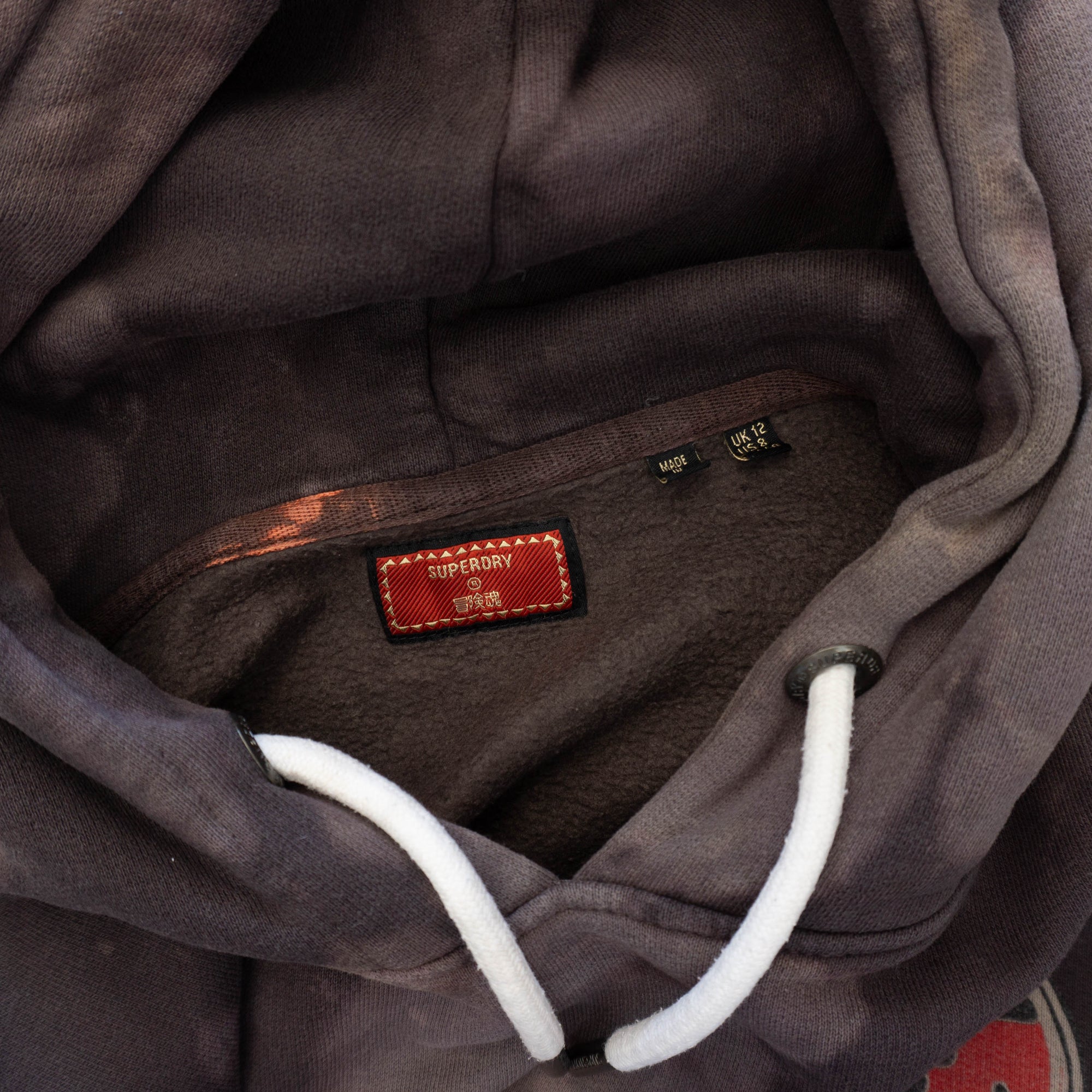 Superdry Custom Bleached Суичър