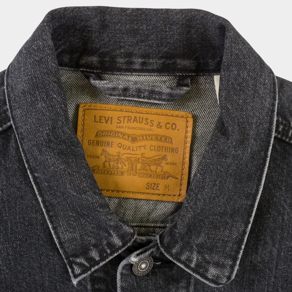 Levi’s Big E Сиво Дънково Яке