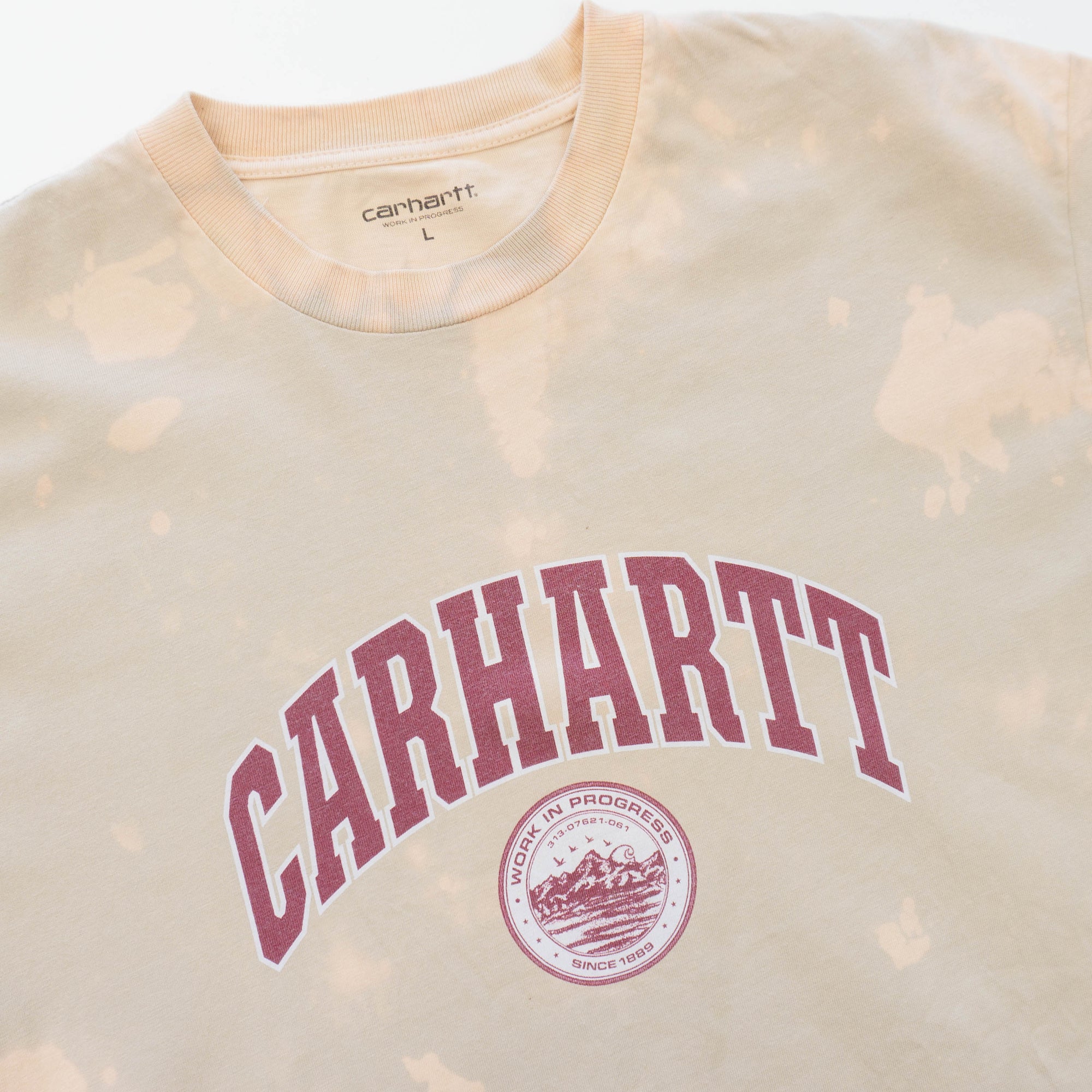 Carhartt WIP Custom Bleached Тениска